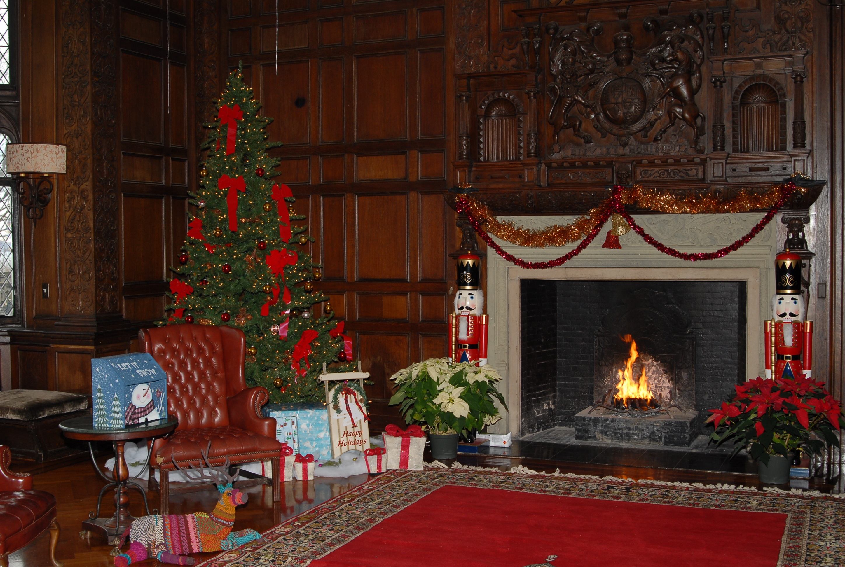 Holiday Hearth at Hempstead House