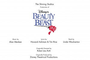 Beauty & The Beast Jr. Logo & Credits