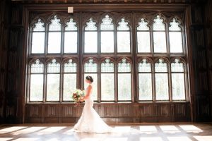 Photo of bride in Hempstead House